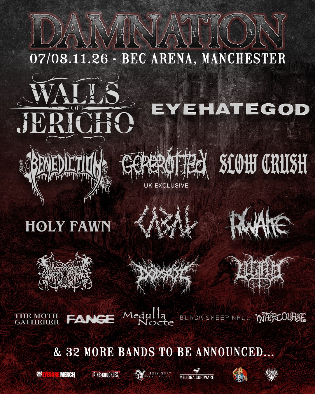 Damnation Festival 2026 - Announcement 1