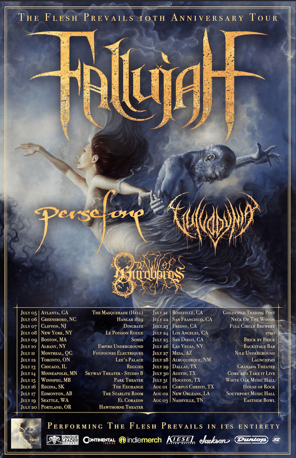 Fallujah North American Tour 2024