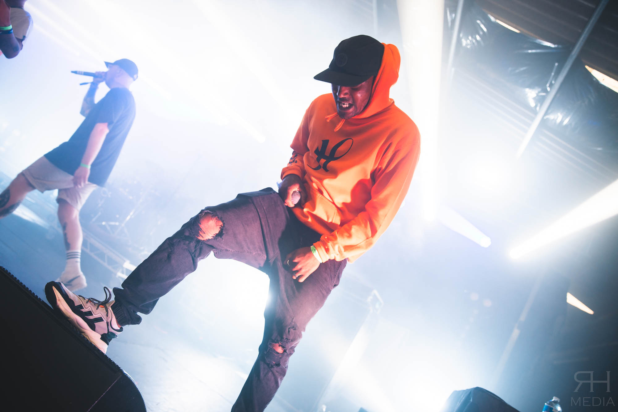 Hacktivist live @ UK Tech-Fest 2023. Photo Credit: Rhys Haberfield Media