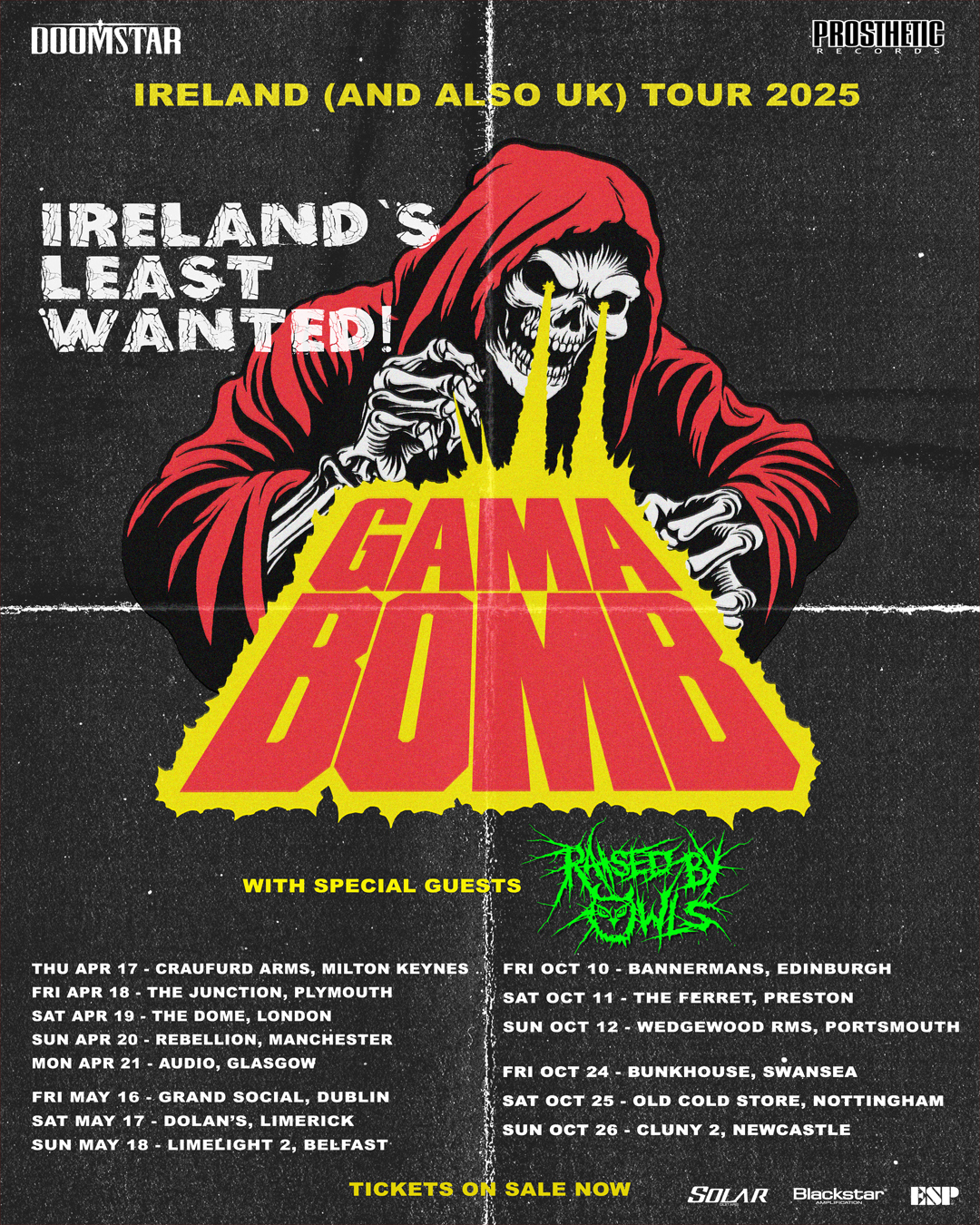 Gama Bomb UK Tour 2025