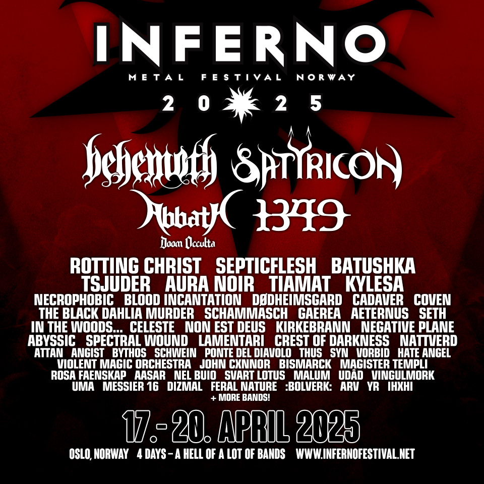 Inferno Metal Festival 2025 - Announcement 5