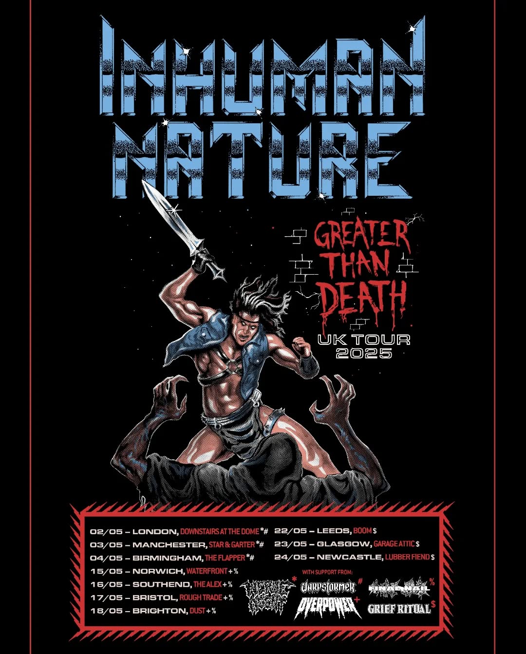 Inhuman Nature UK Tour 2025