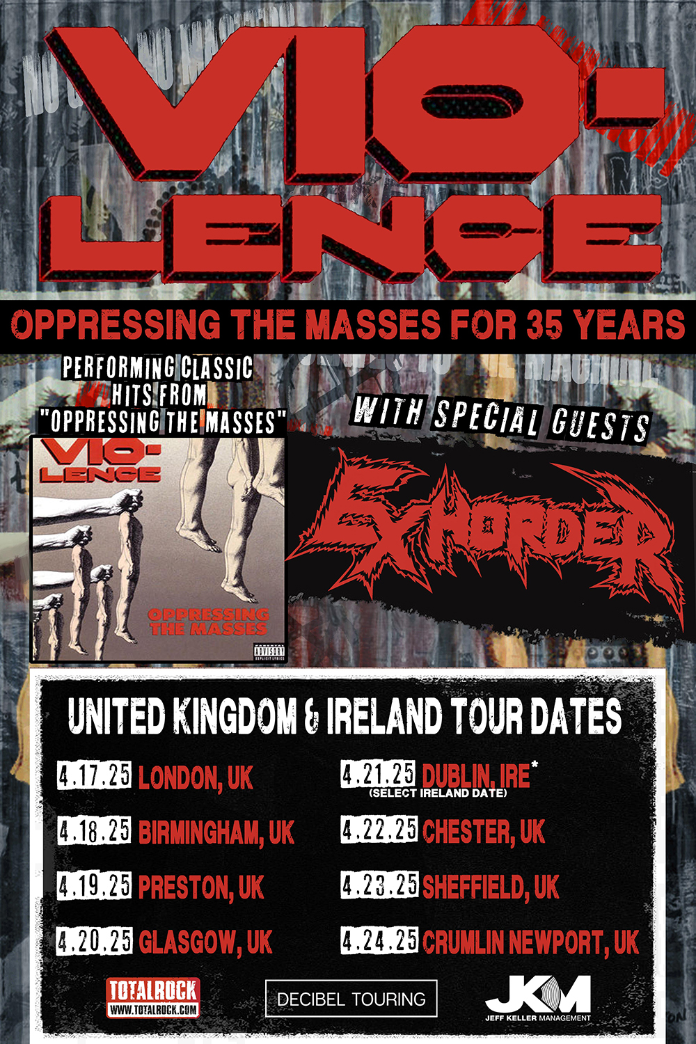 Vio-Lence UK Tour 2025