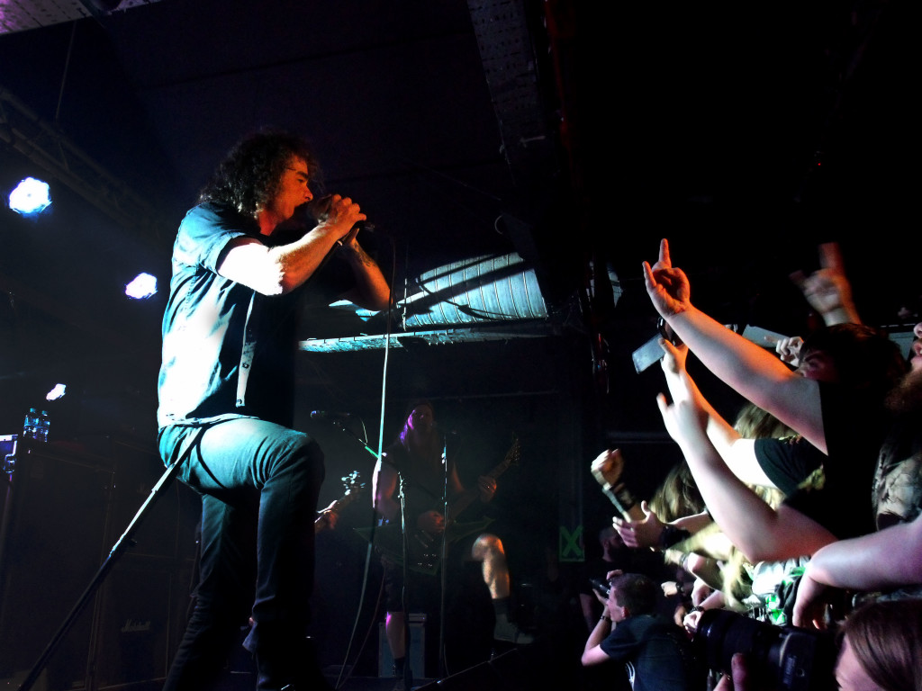 Overkill live @ Sound Control, Manchester. Photocredit: James Weaver