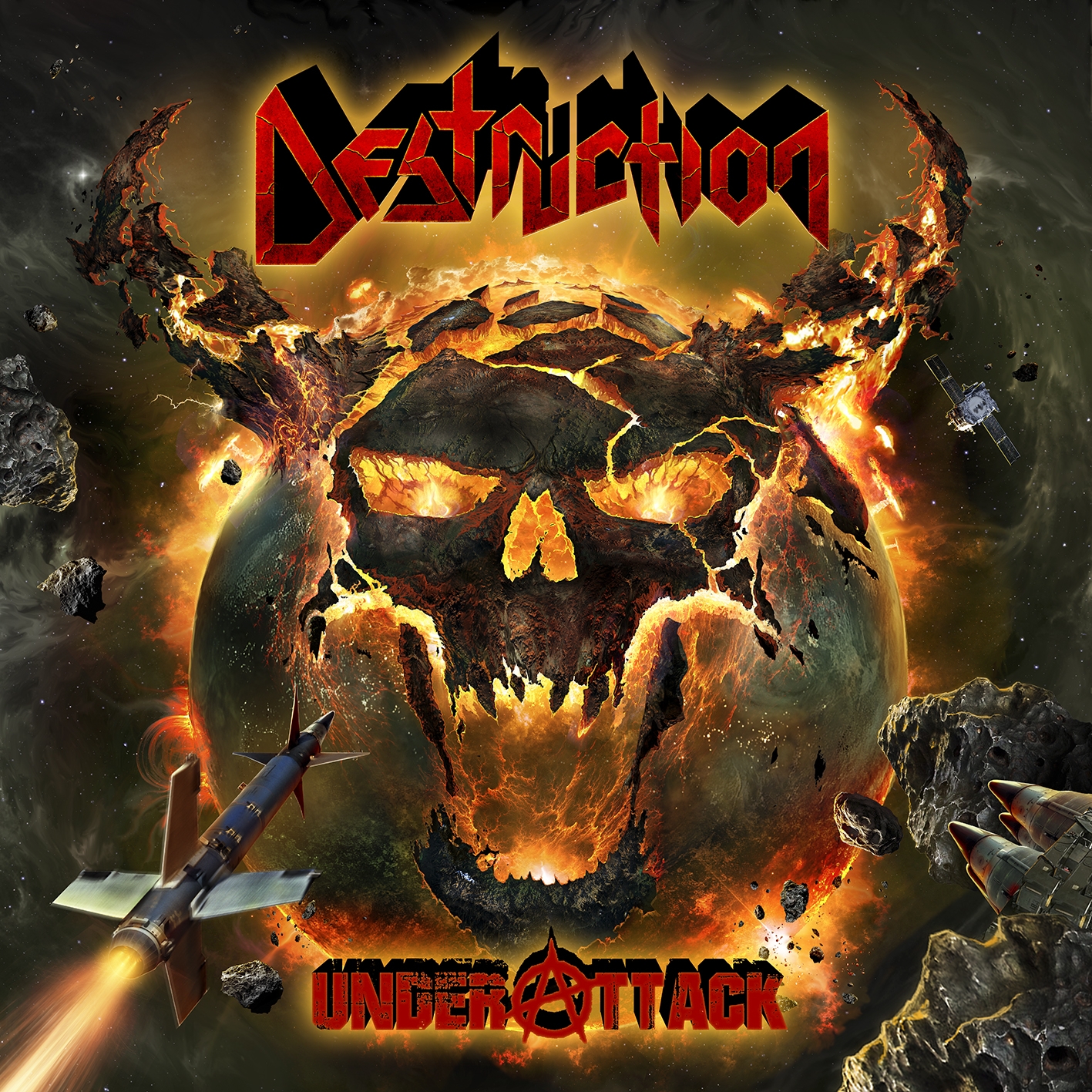 Destruction - Under Attack - Artwork