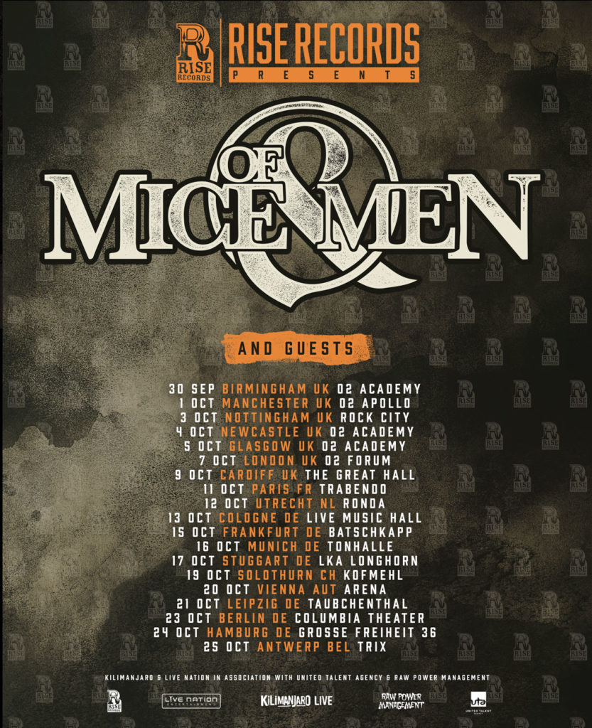 Of Mice & Men UK Tour 2016