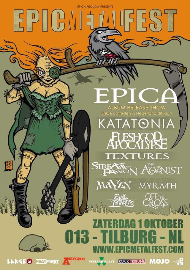 Epic Metal Fest 2016 Poster