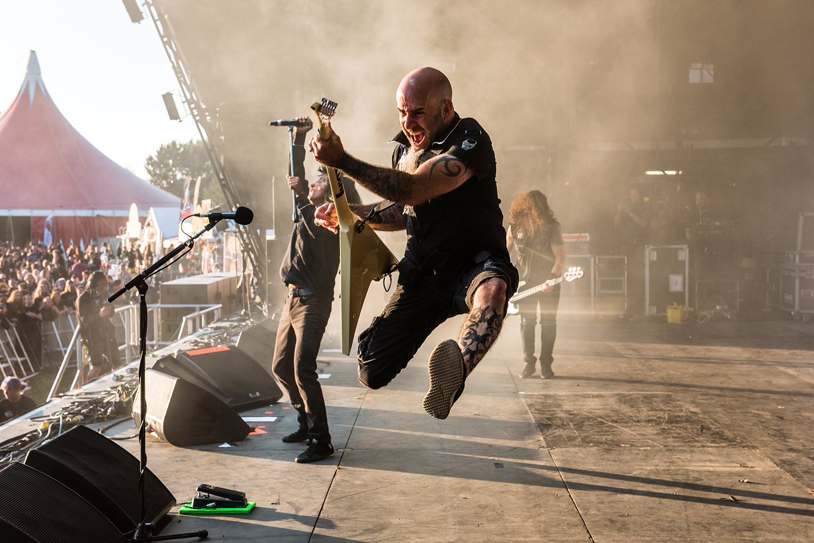 Anthrax live at Bloodstock Festival 2016. Photo Credit: Sabrina Ramdoyal