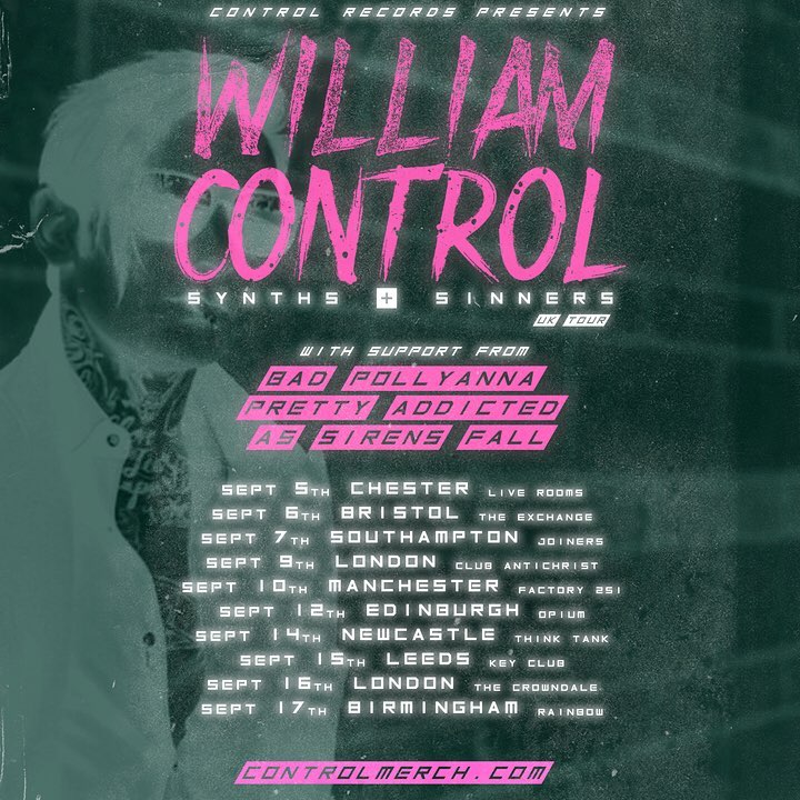 William Control tour dates