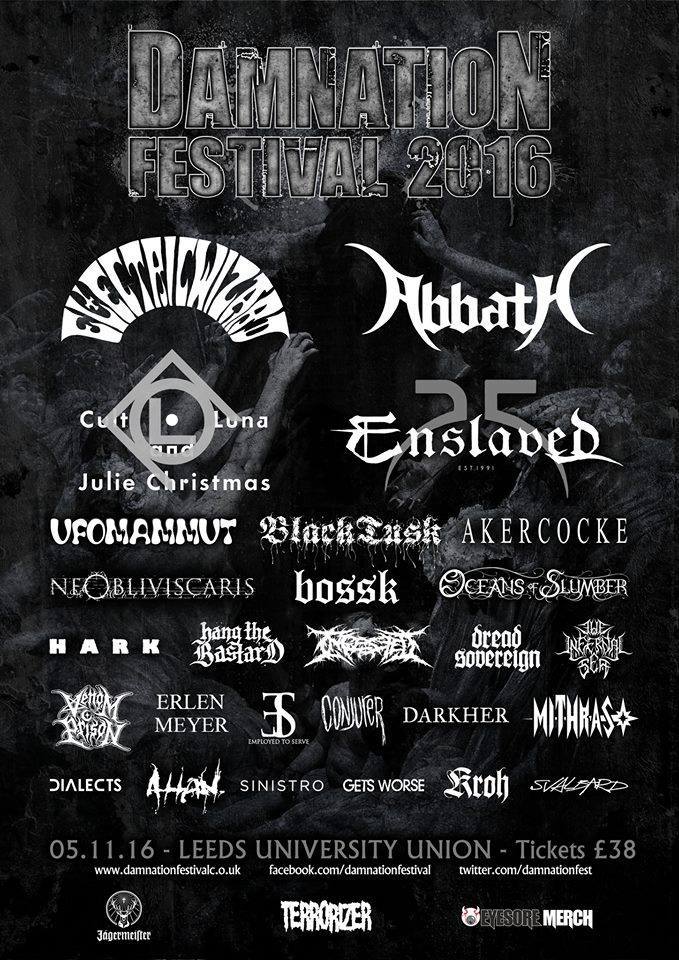 Damnation Festival 2016