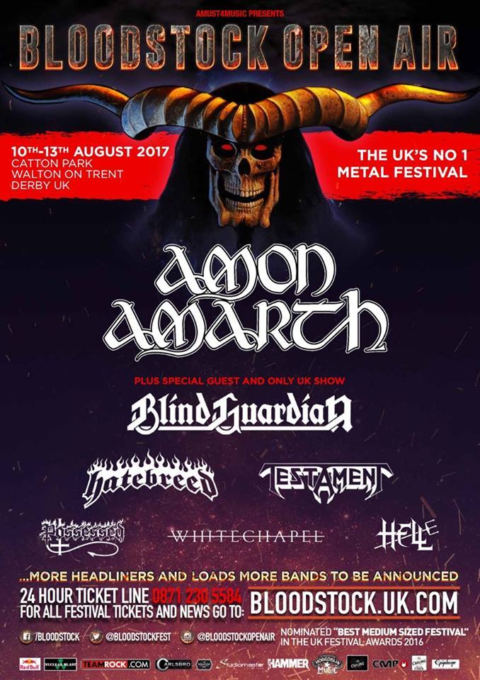 Bloodstock Festival 2017 Announcement 1