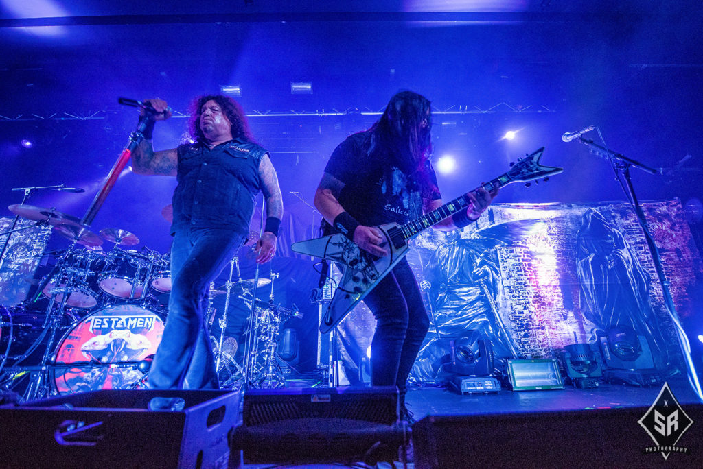 Testament live @ Academy, Manchester. Photo Credit: Sabrina Ramdoyal Photography