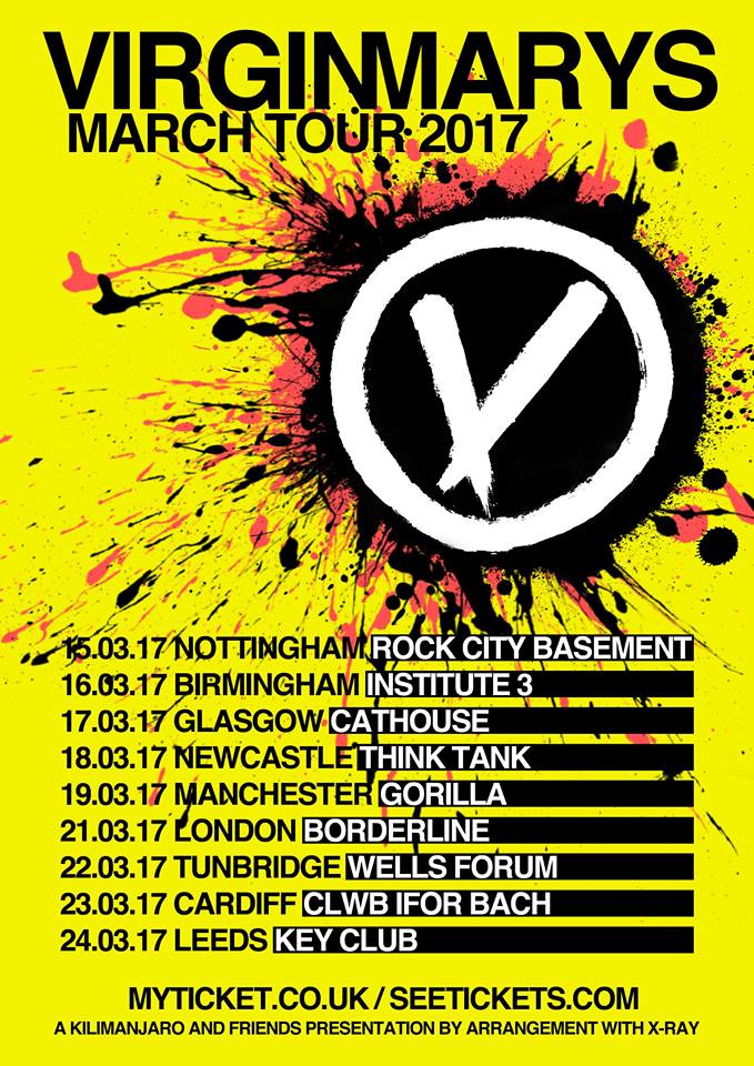 The Virginmarys UK tour 2017