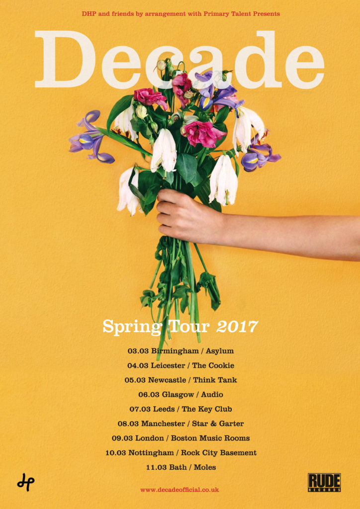 Decade UK Tour March 2017