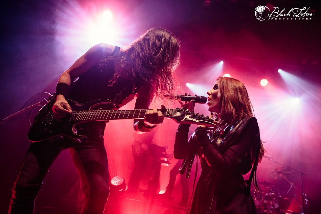 Epica live @ 02 Shepherd's Bush Empire, London. Photo Credit: Black Lotus Photography