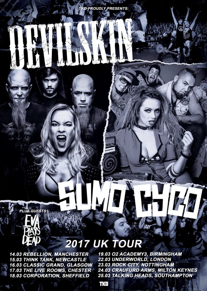 Sumo Cyco UK tour