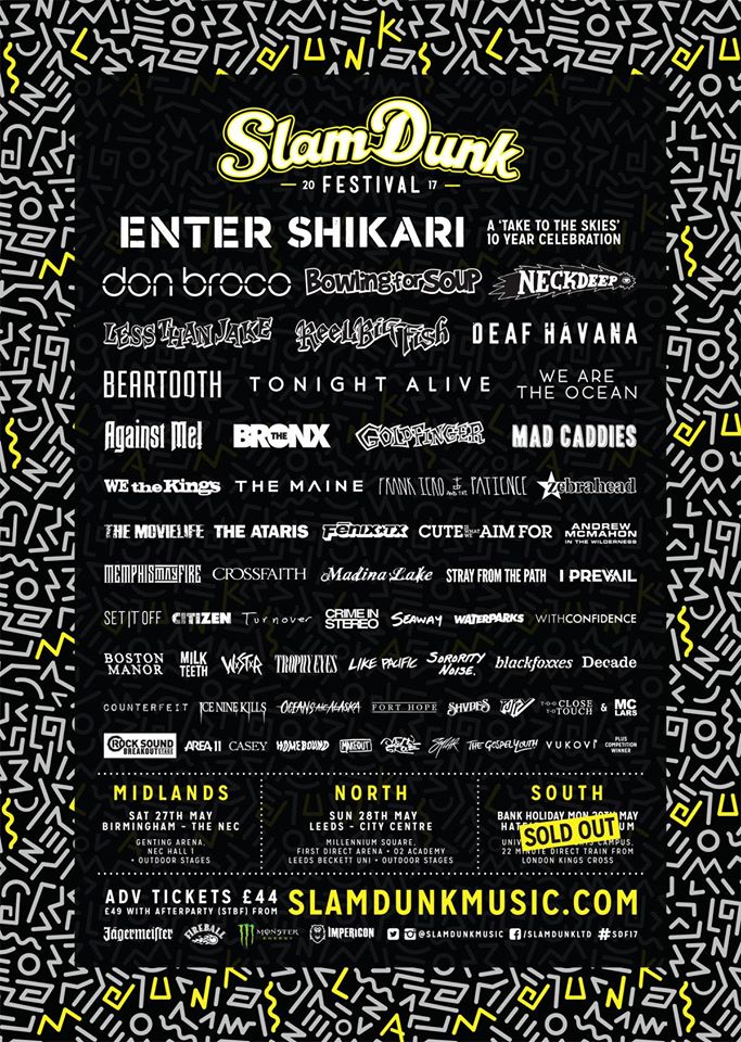 Slam Dunk Festival 2017 - March