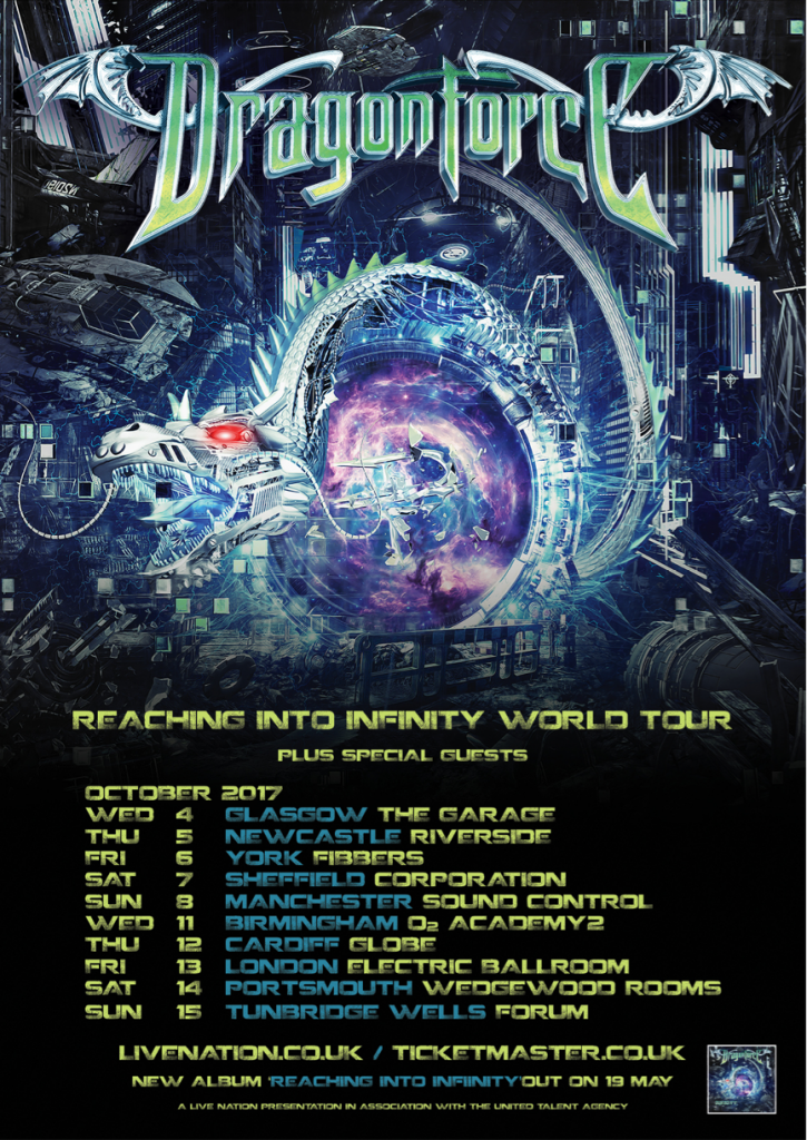 DragonForce UK tour