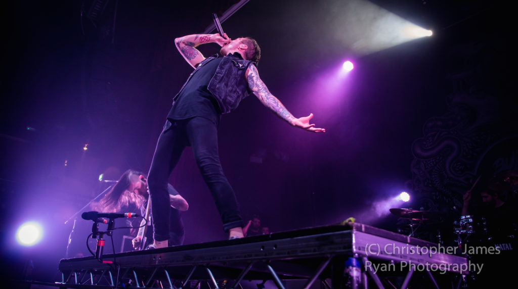 Bury Tomorrow live @ The Ritz, Manchester. Photo Credit: Christopher Ryan Photography