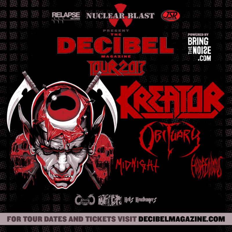 Obituary Decibel US tour