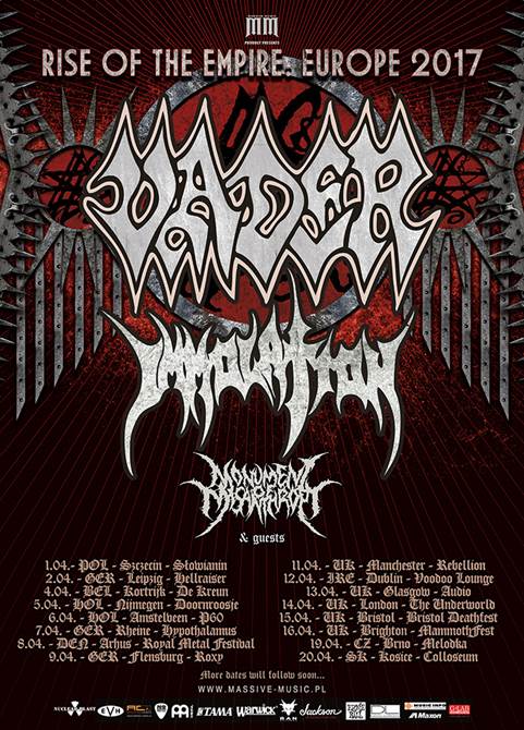 Vader UK Tour 2017