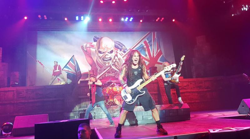 Iron Maiden live @ Barclaycard Arena, Birmingham. Photo Credit: Elliot Leaver