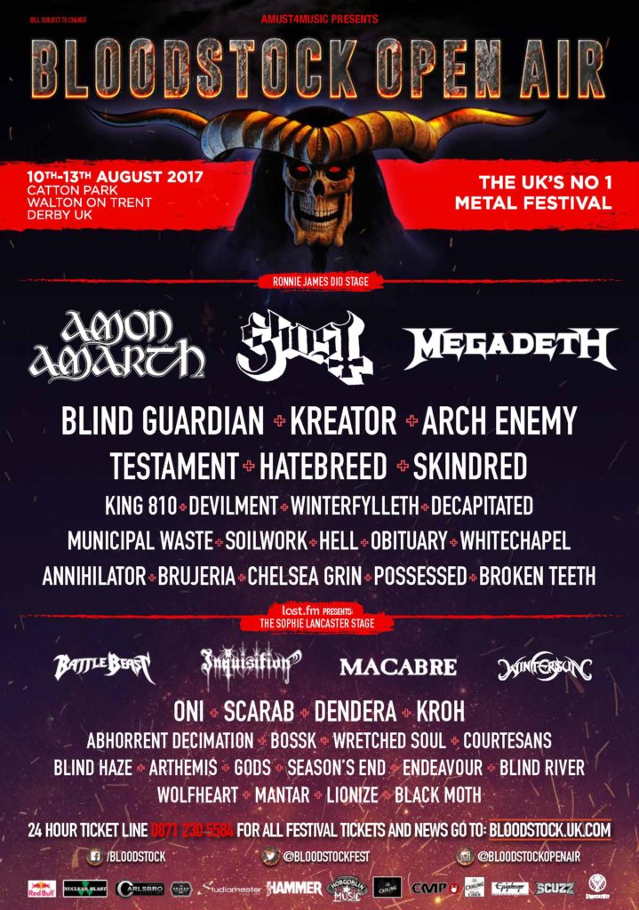 Bloodstock 2017 - 16 May