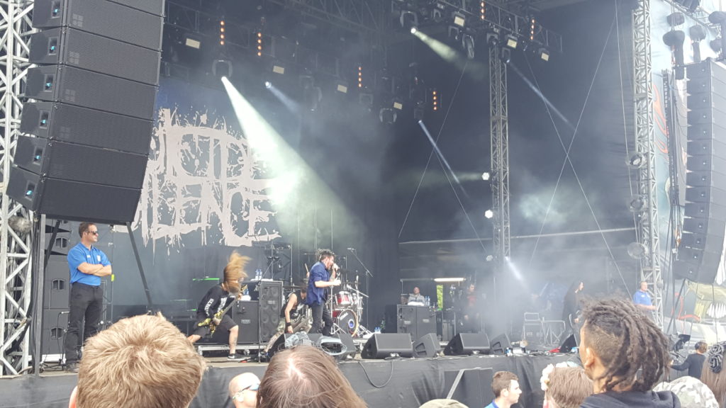 Suicide Silence live @ Download Festival 2017. Photo Credit: James Weaver