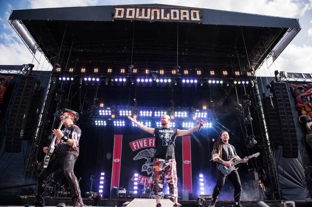 Five Finger Death Punch live @ Download Festival 2017. Photo Credit: Ben Gibson