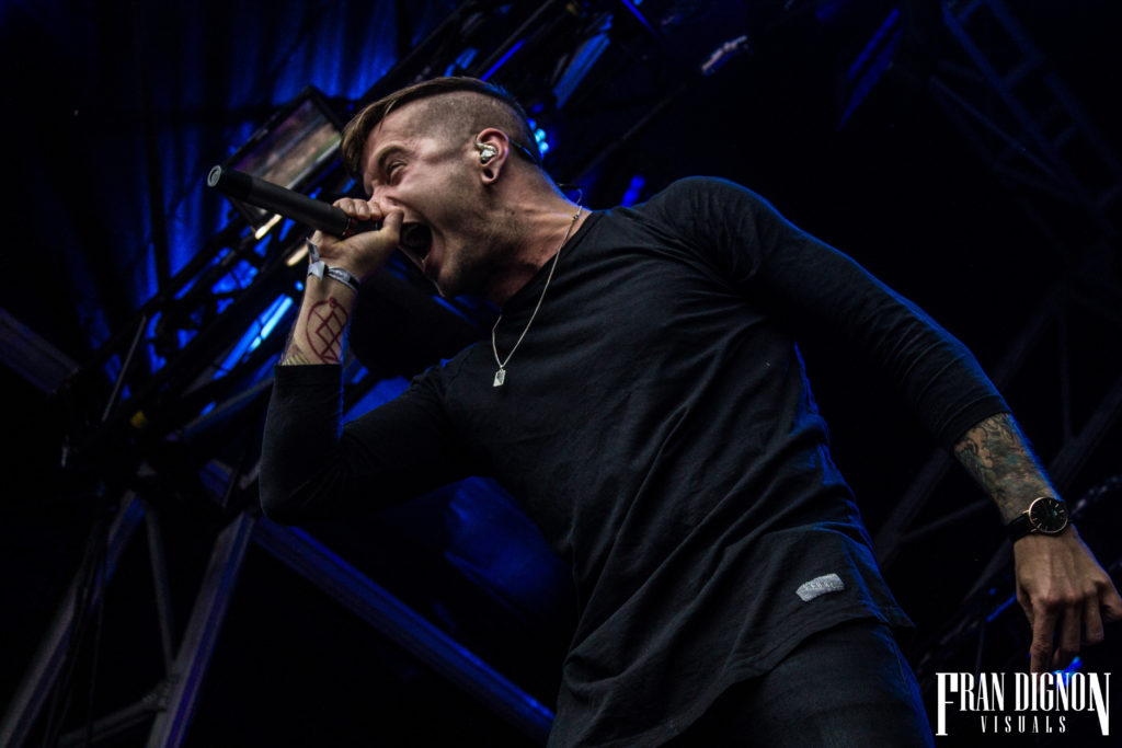 Bury Tomorrow live @ Slam Dunk Festival 2017 - South. Photo Credit: Fran Dignon Visuals