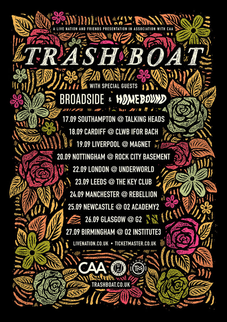 Trash Boat UK Tour 2017