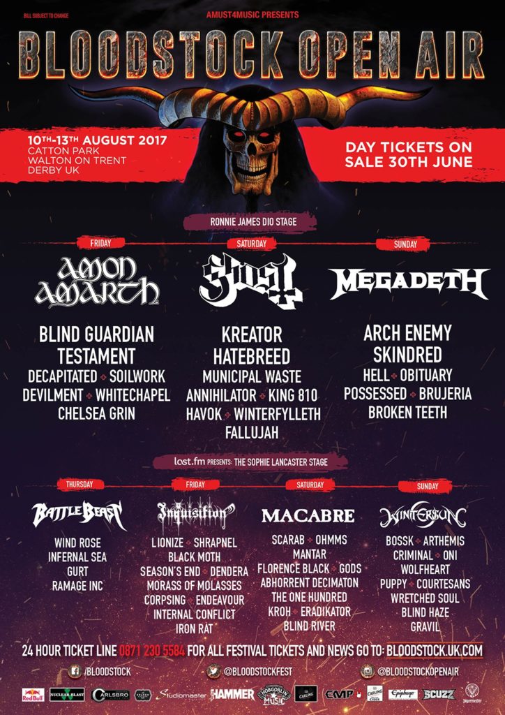 Bloodstock Festival 2017 - June