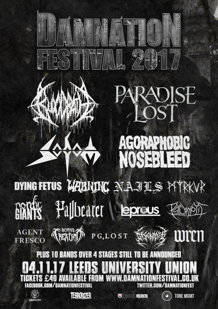 Damnation Festival 2017 - June