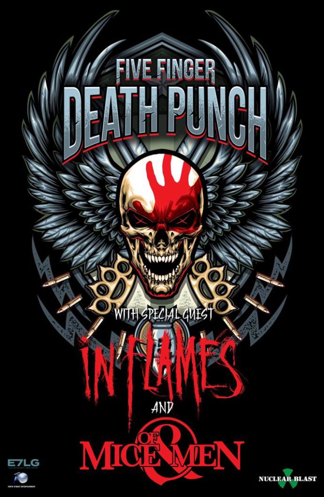 Five Finger Death Punch / In Flames - EU Tour 2017