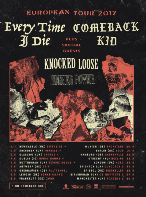 Every Time I Die EU/UK Tour