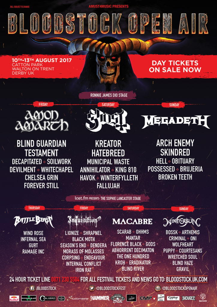 Bloodstock Festival 2017 - 4 July