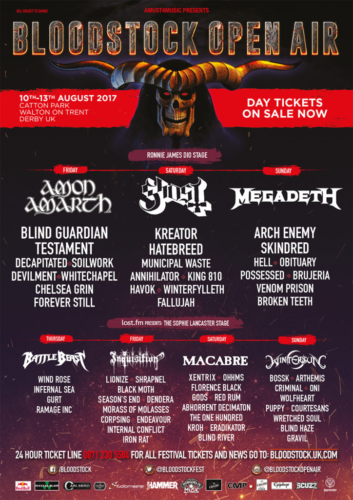 Bloodstock Festival 2017 - July 19