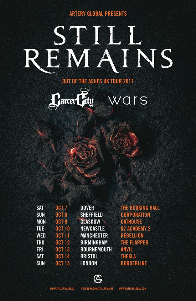 Still Remains UK Tour 2017