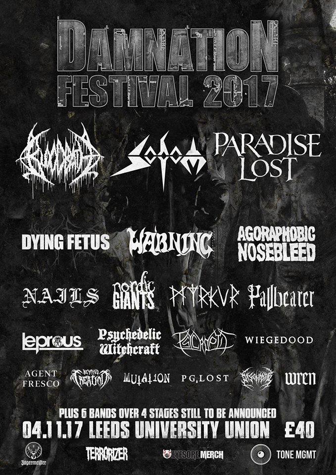 Damnation Festival 2017 - July