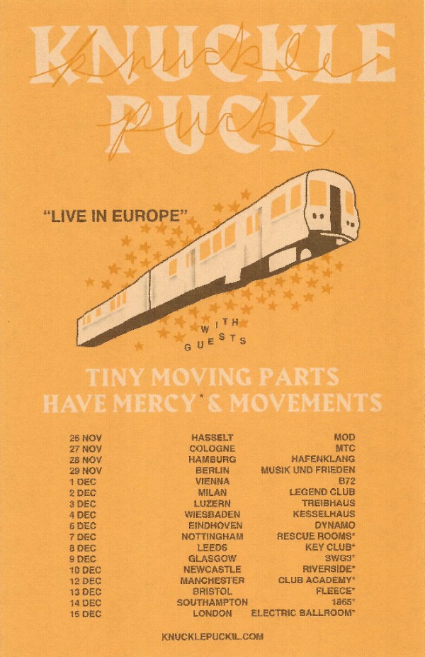 Knuckle Puck EU Tour 2017