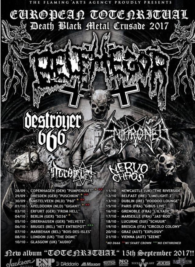 Belphegor EU Tour 2017