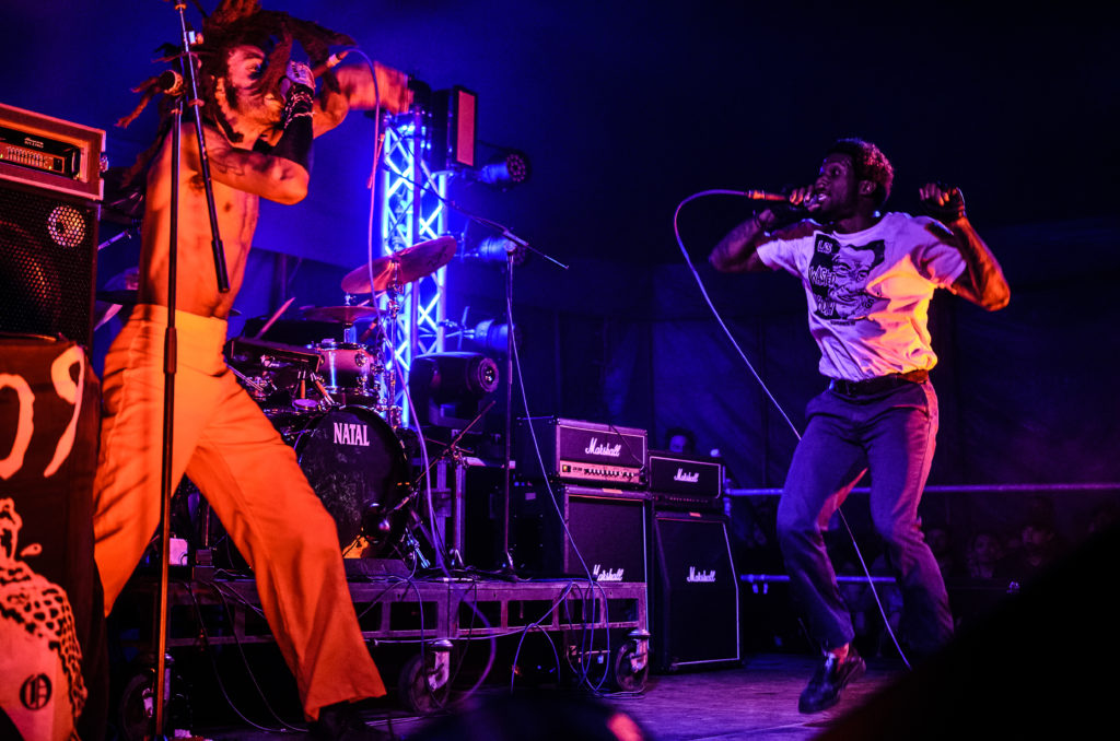 HO99O9 live @ ArcTanGent Festival 2017. Photo Credit: Ed Sprake