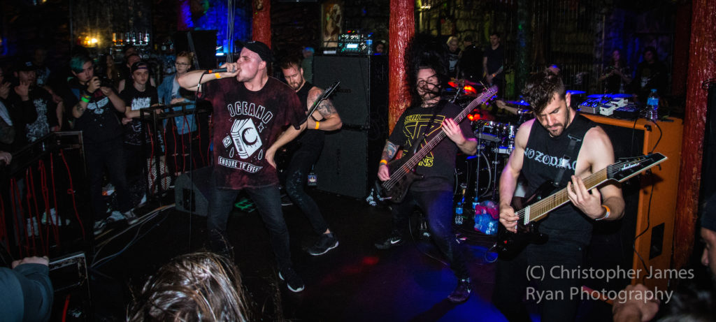 Aversions Crown live @ Satan's Hollow, Manchester. Photo Credit: Christopher Ryan Photography