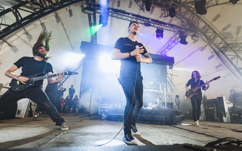 TesseracT live @ ArcTanGent Festival 2017. Photo Credit: Joe Singh