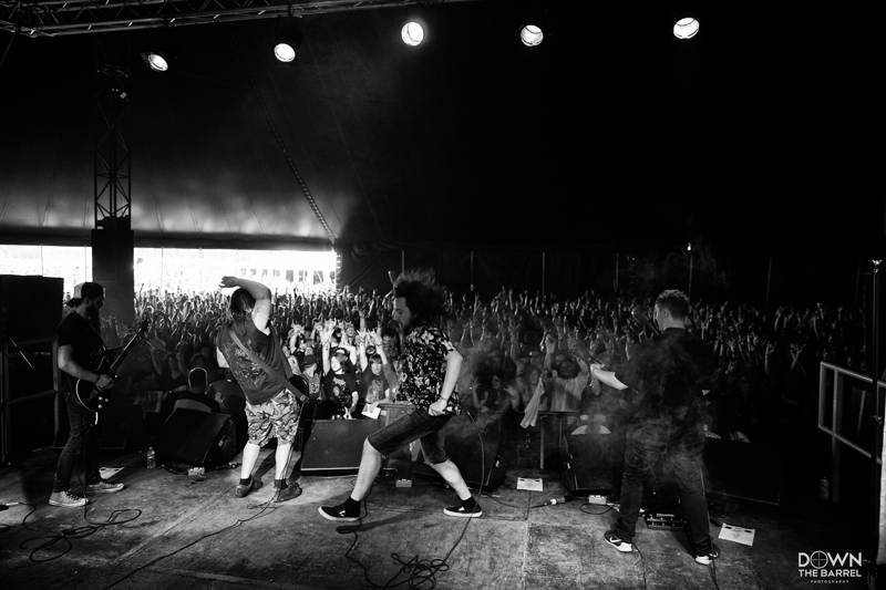 Raised By Owls live @ Bloodstock Festival 2017. Photo Credit: Down The Barrel Photography