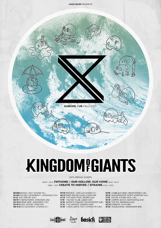 Kingdom of Giants/Create To Inspire EU/UK tour