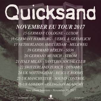 Quicksand EU/UK Tour 2017