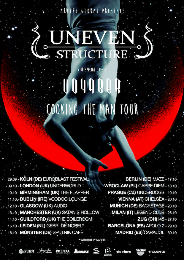 Uneven Structure/Voyager EU/UK Tour 2017