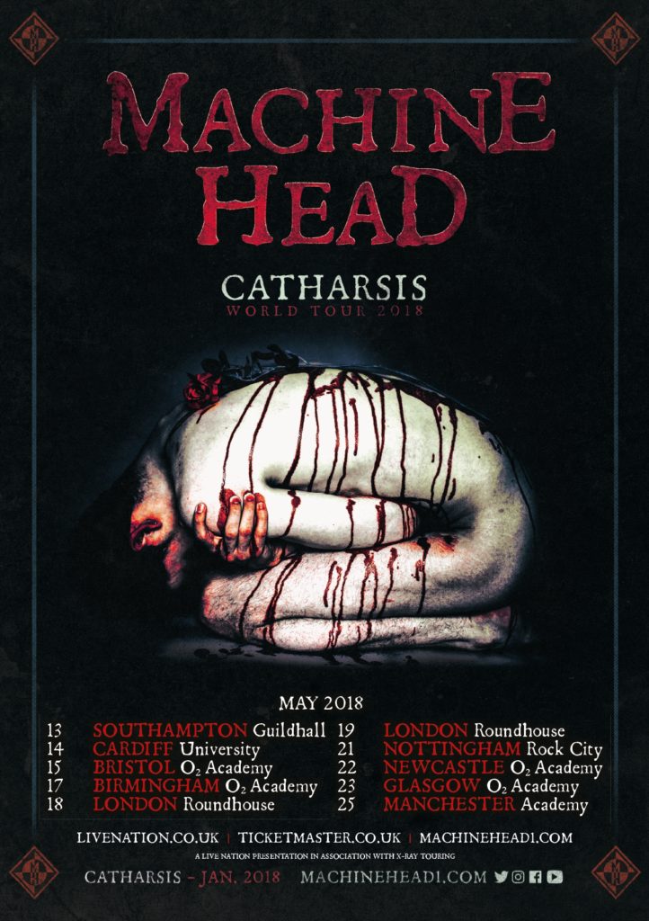 Machine Head UK Tour 2018