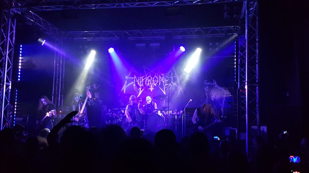 Enthroned live @ The Dome, London. Photo Credit: James Weaver